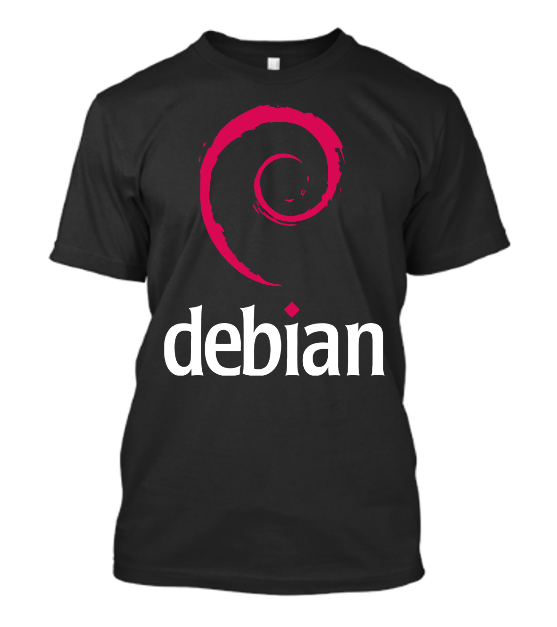 Debian Linux Logo Spiral T-Shirt