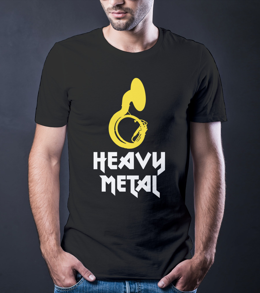 Heavy Metal Sousaphone Fun Marching Band T-Shirt