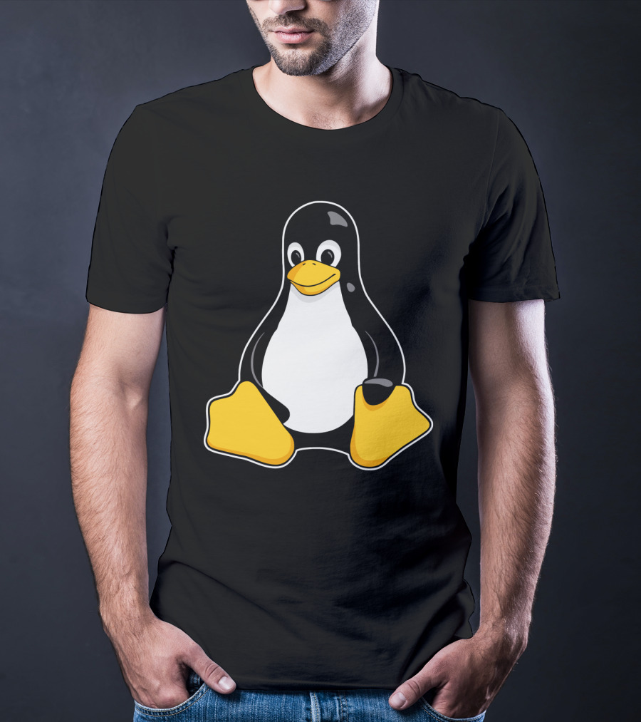 Tux The Penguin Linux Mascot Enhanced Linux Mascot Tux T-Shirt