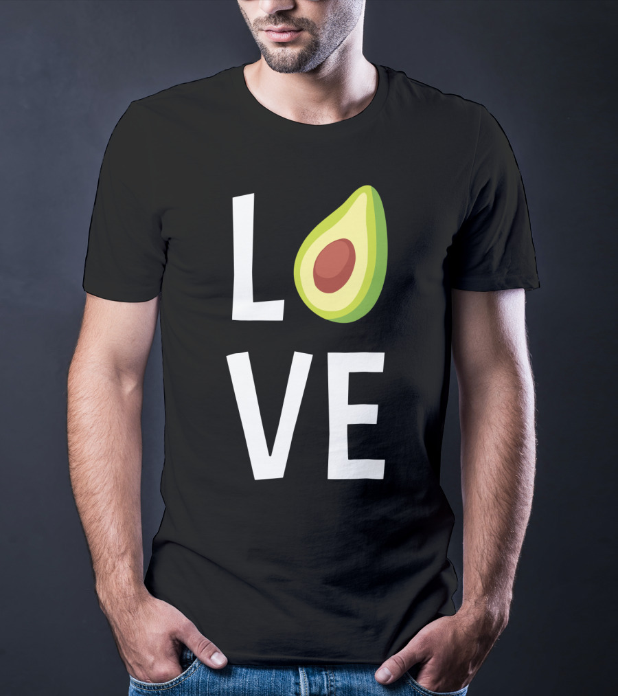 Love Avocado Cute Funny Aguacate T-Shirt