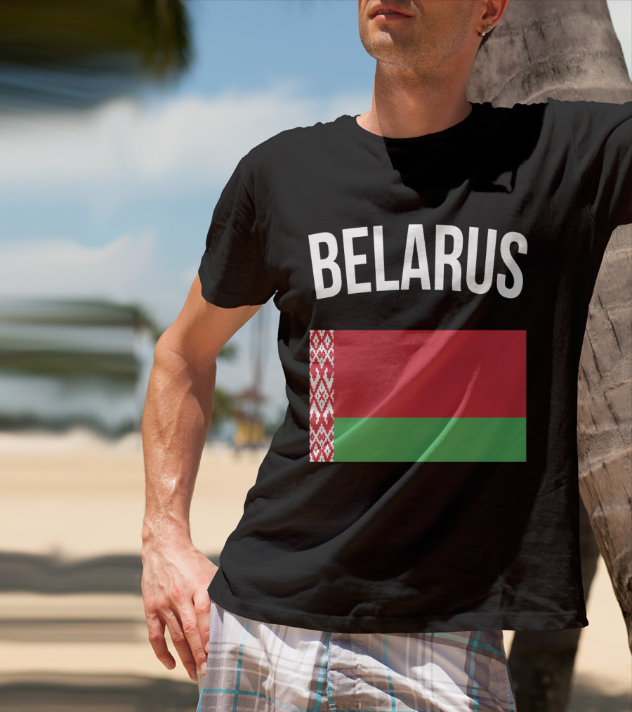 Belarus Flag Travel Vacation Belarusian T-Shirt