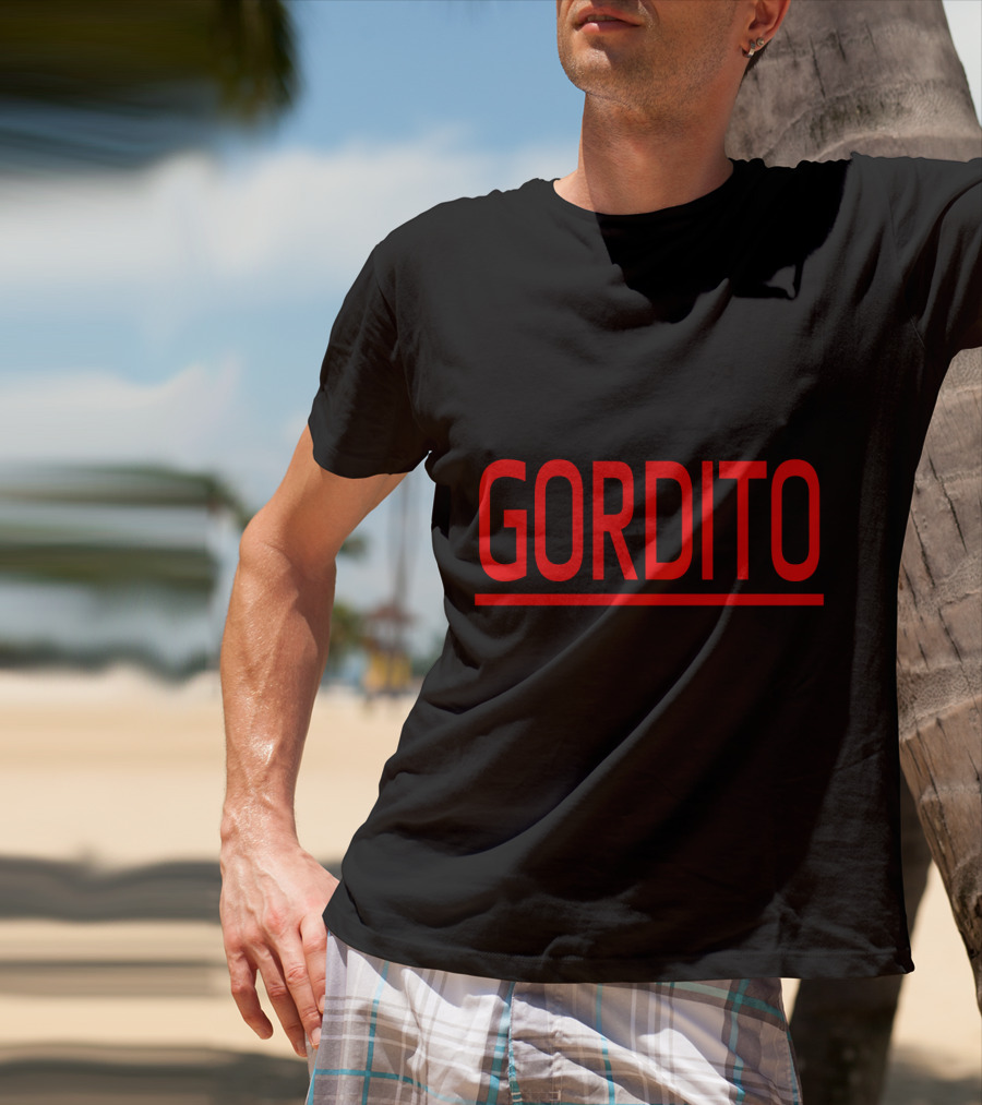 Gordito Funny Spanish Slang Camiseta T-Shirt