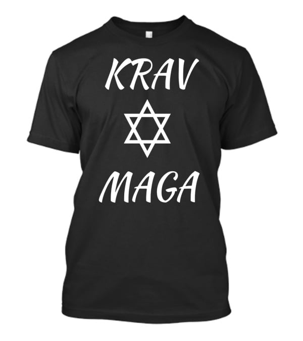 Krav Maga Star Of David Emblem T-Shirt