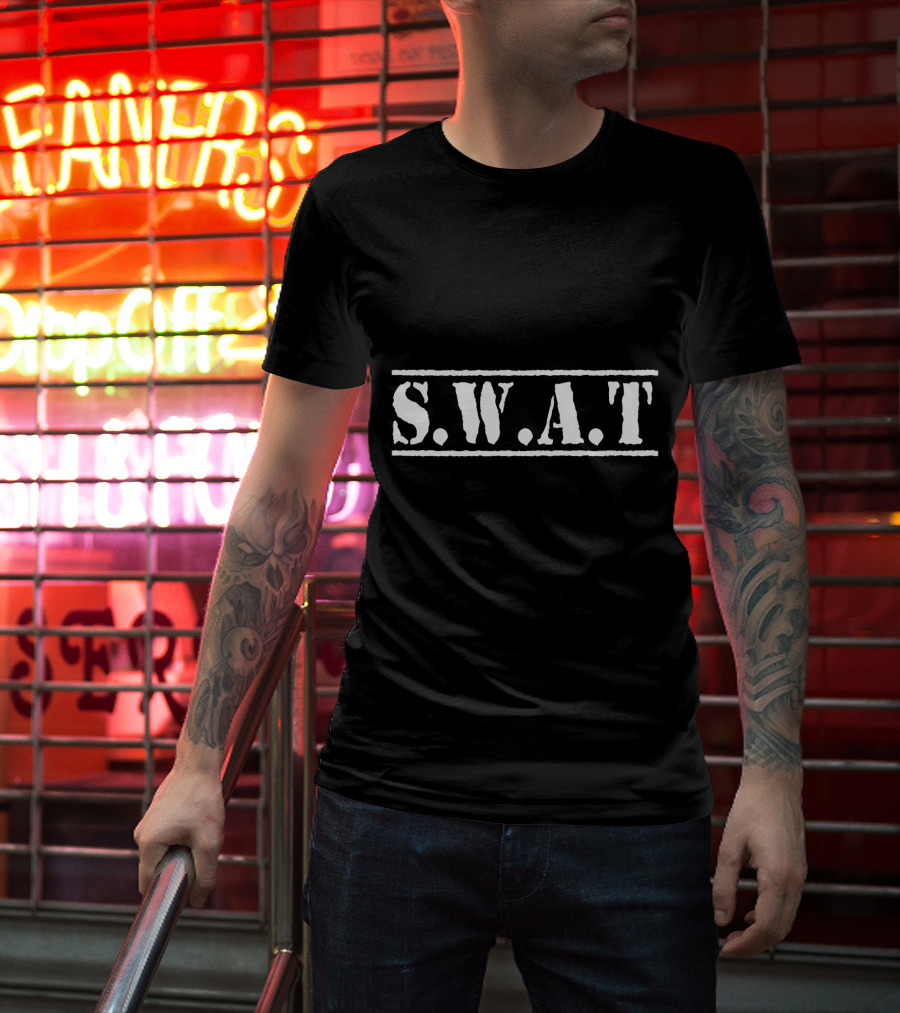 S.W.A.T Team SWAT Law Enforcement Police Cop Duty T-Shirt