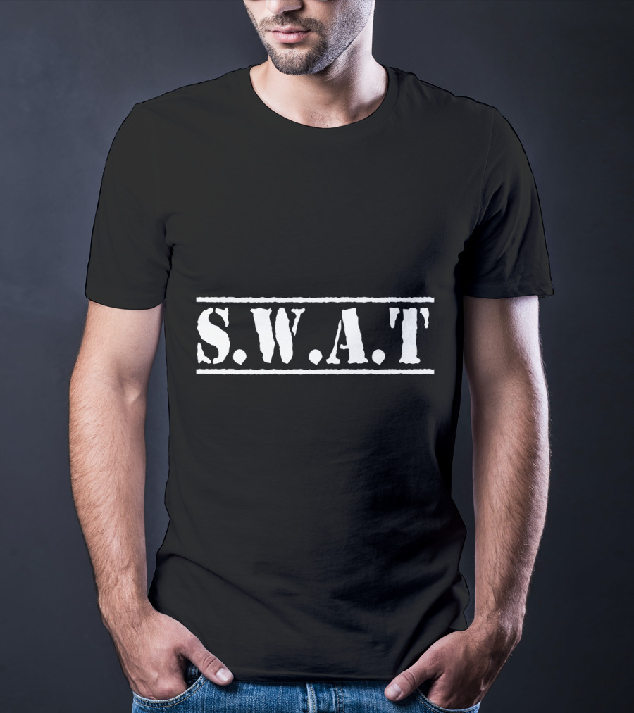 S.W.A.T Team SWAT Law Enforcement Police Cop Duty T-Shirt