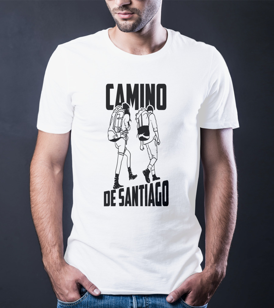 Camino De Santiago Trekking Journey El Camino Crusade T-Shirt