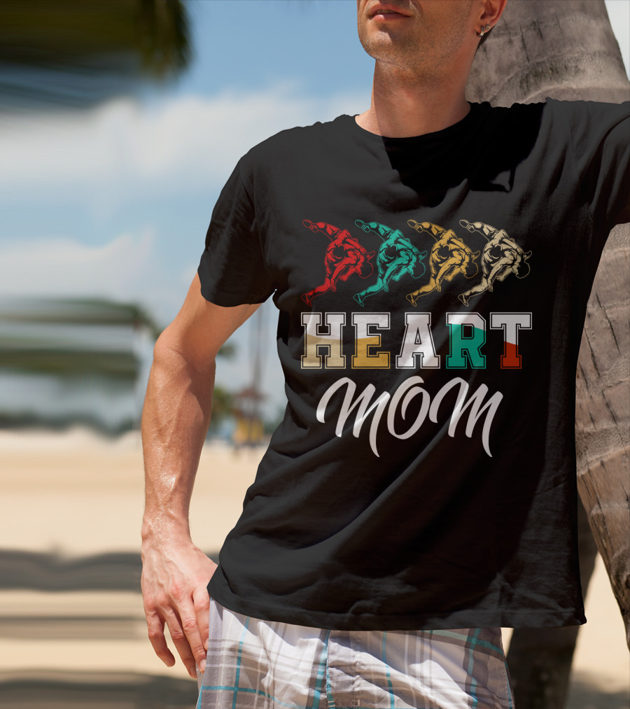 Heart Mom Wrestlers T-Shirt