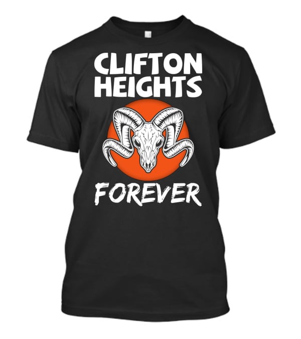 Clifton Heights Forever Ram Skull T-Shirt