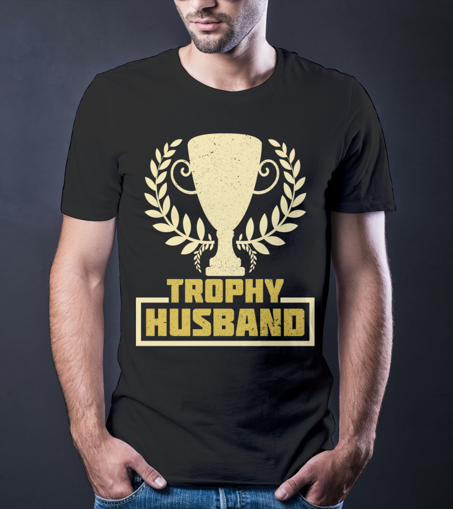 Trophy Husband Laurel Cup Highlight T-Shirt