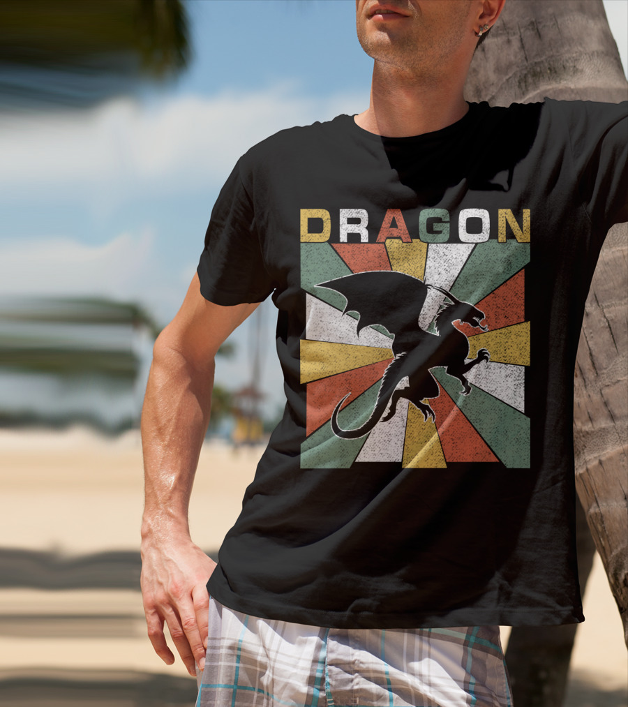 Dragon Vintage 70s Rainbow Burst T-Shirt