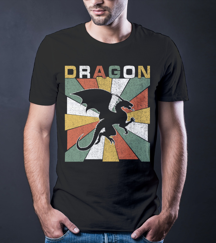 Dragon Vintage 70s Rainbow Burst T-Shirt