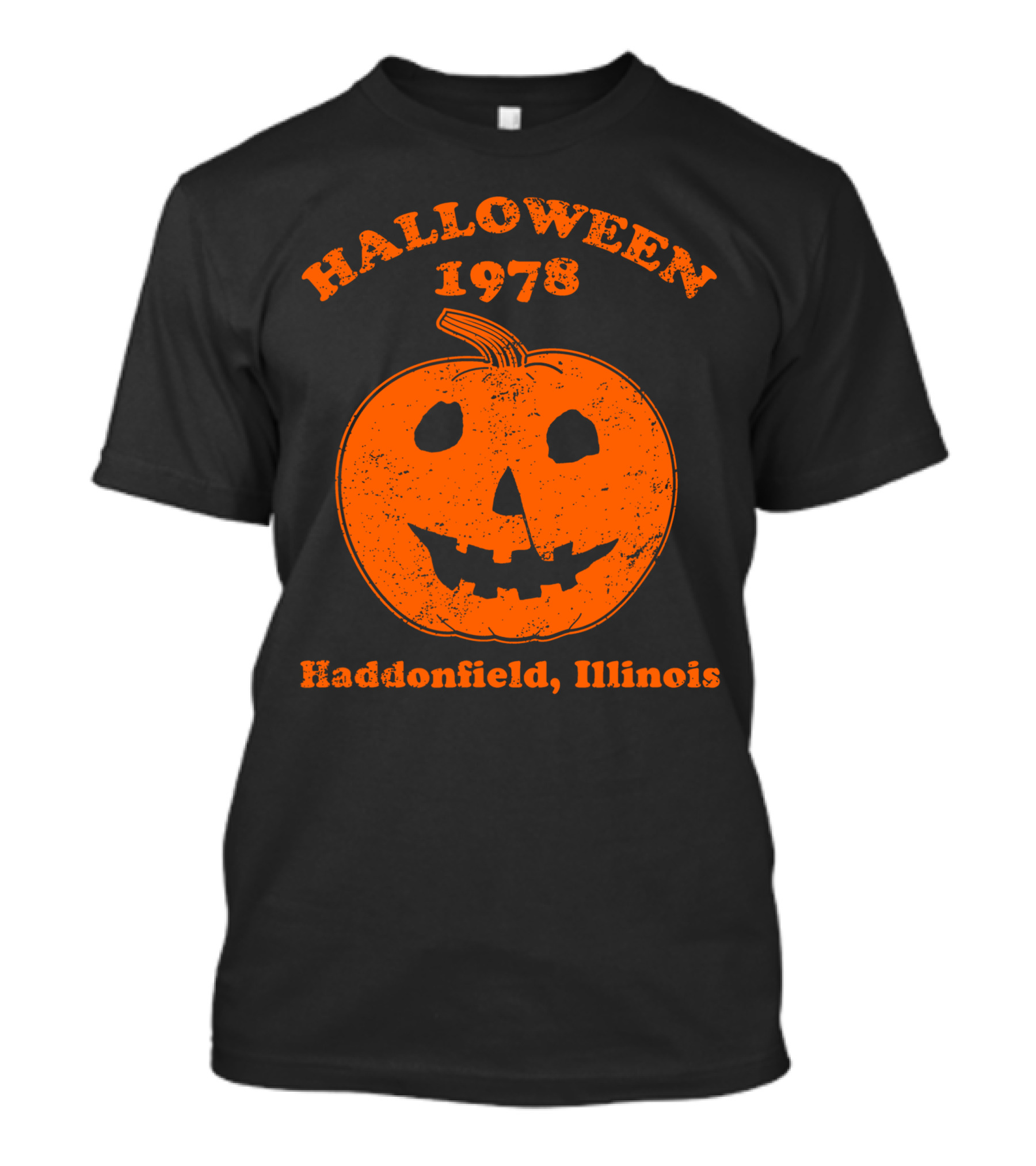 Halloween 1978 Spooky Pumpkin Haddonfield Illinois T-Shirt