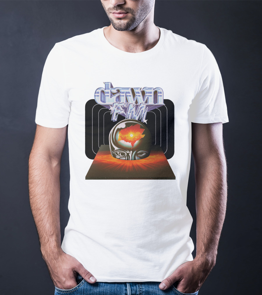 The Weeknd Dawn FM Album Merch Brain T-Shirt