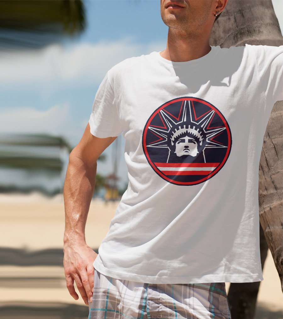 We Bleed Blue Merchandises Liberty Patriot T-Shirt