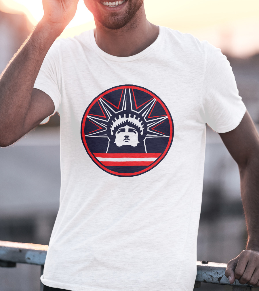 We Bleed Blue Merchandises Liberty Patriot T-Shirt