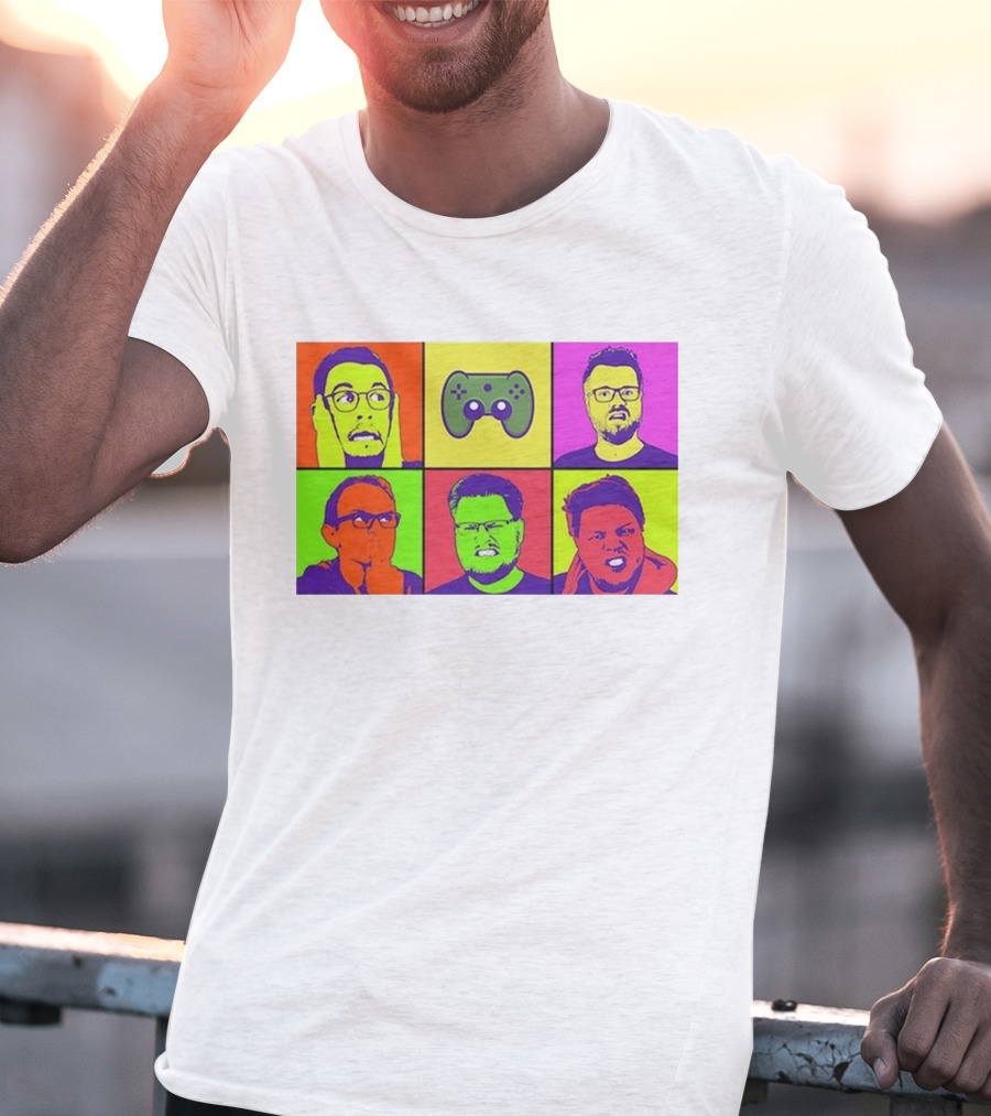 PietSmiet Store Retro Gamer Pop T-Shirt