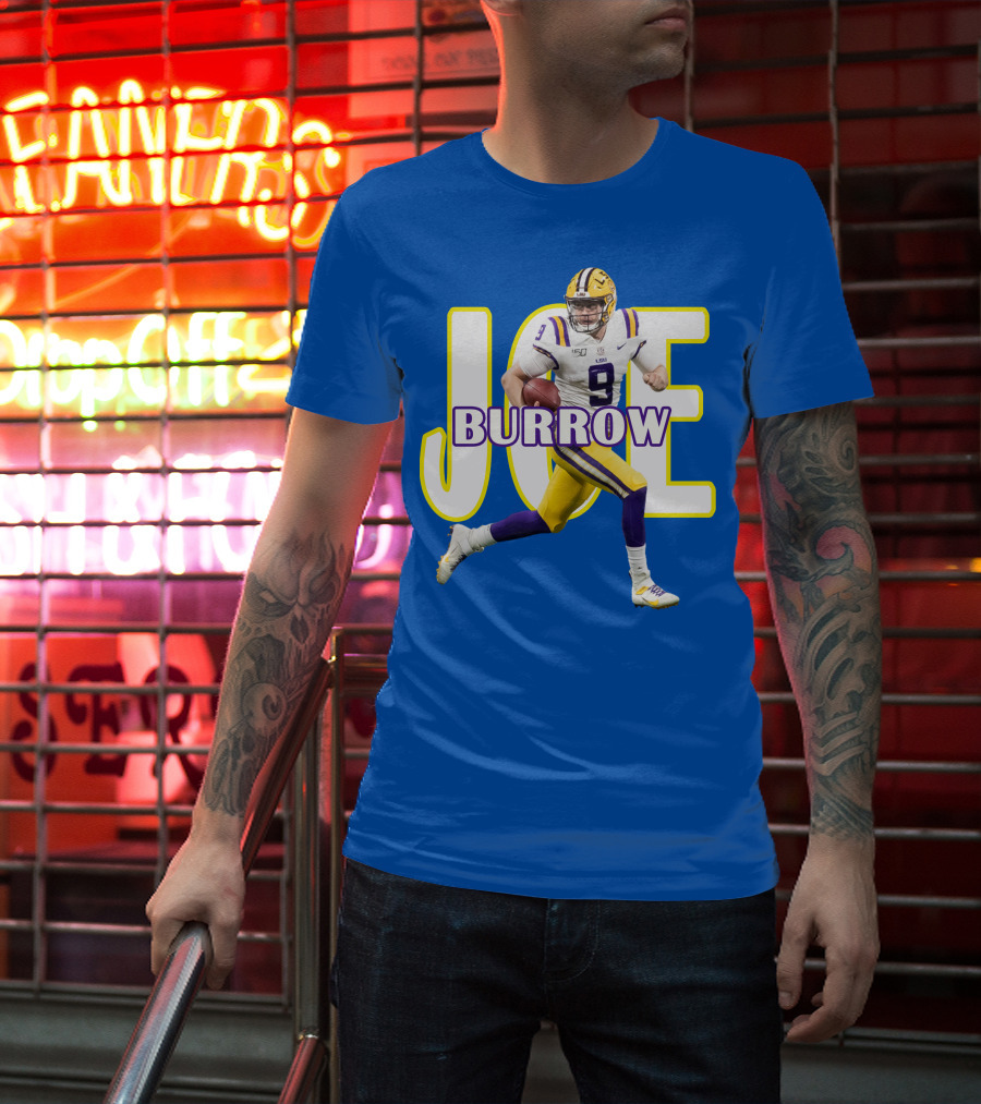 Joe Burrow LSU Football Legends T-Shirt