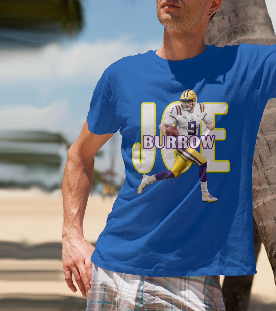 Joe Burrow LSU Football Legends T-Shirt