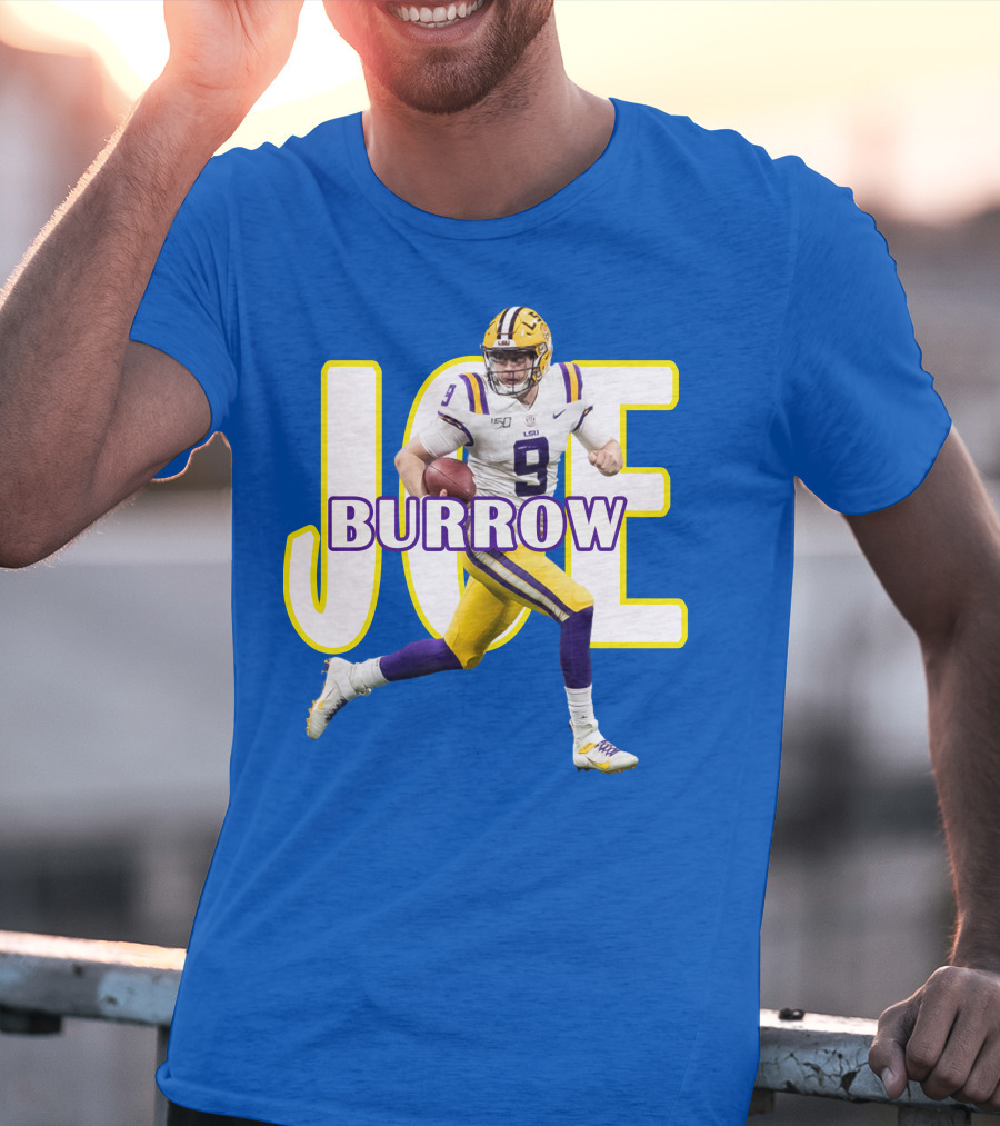 Joe Burrow LSU Football Legends T-Shirt
