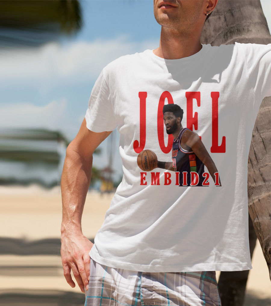 JOEL EMBIID 21 Basketball Player T-Shirt