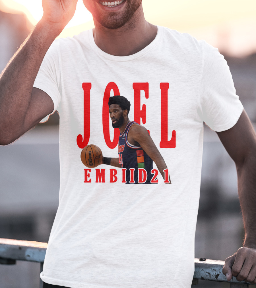 JOEL EMBIID 21 Basketball Player T-Shirt