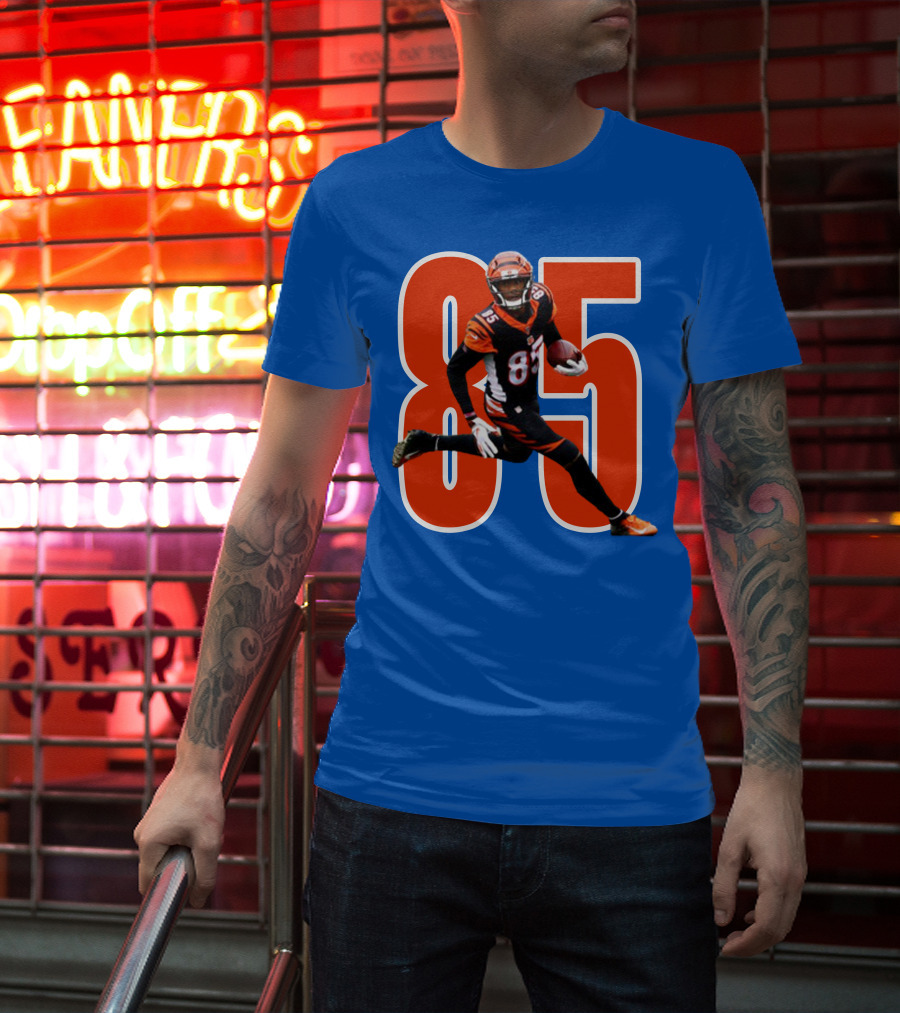 Bengals WR Higgins 85 NFL Football T-Shirt