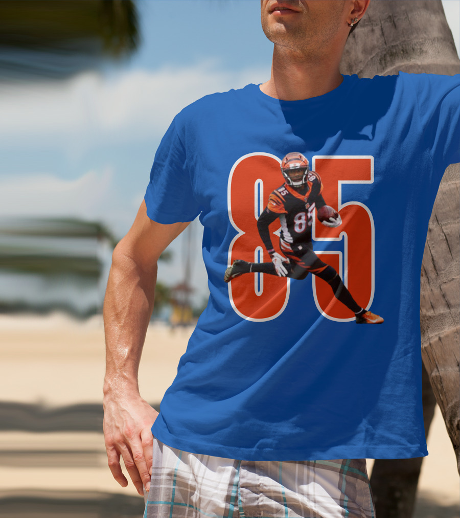 Bengals WR Higgins 85 NFL Football T-Shirt