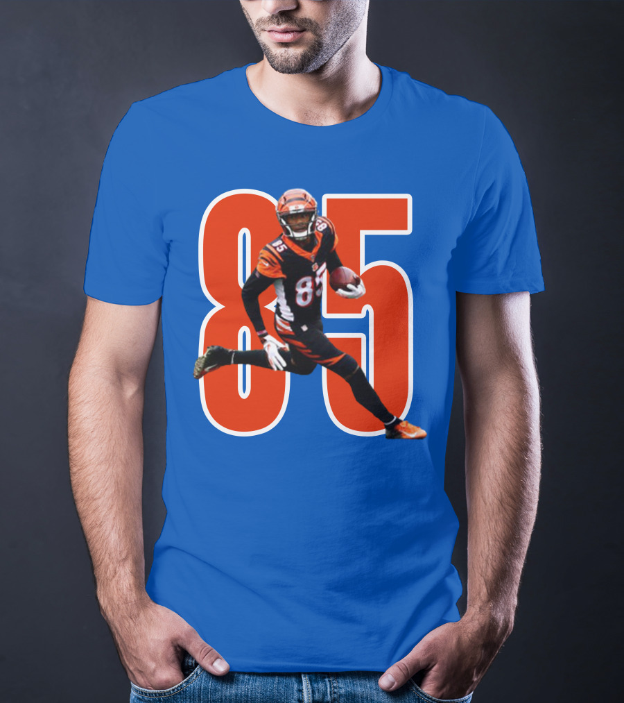 Bengals WR Higgins 85 NFL Football T-Shirt