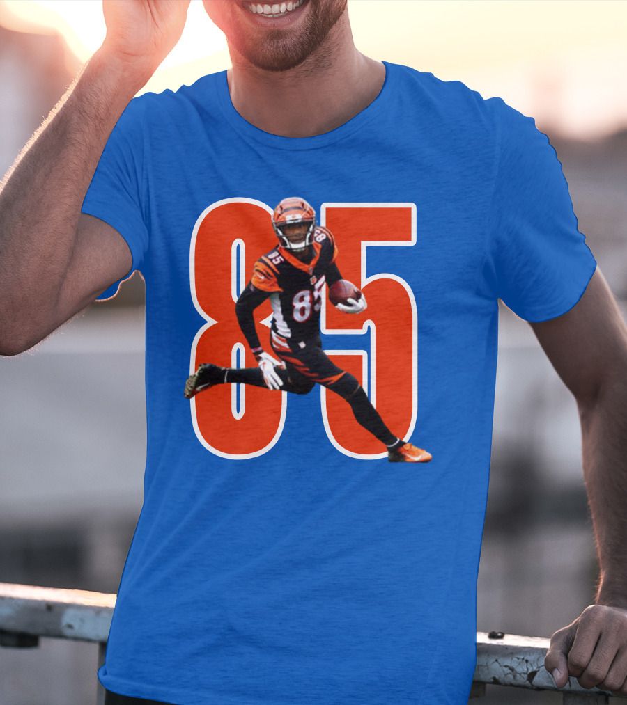 Bengals WR Higgins 85 NFL Football T-Shirt