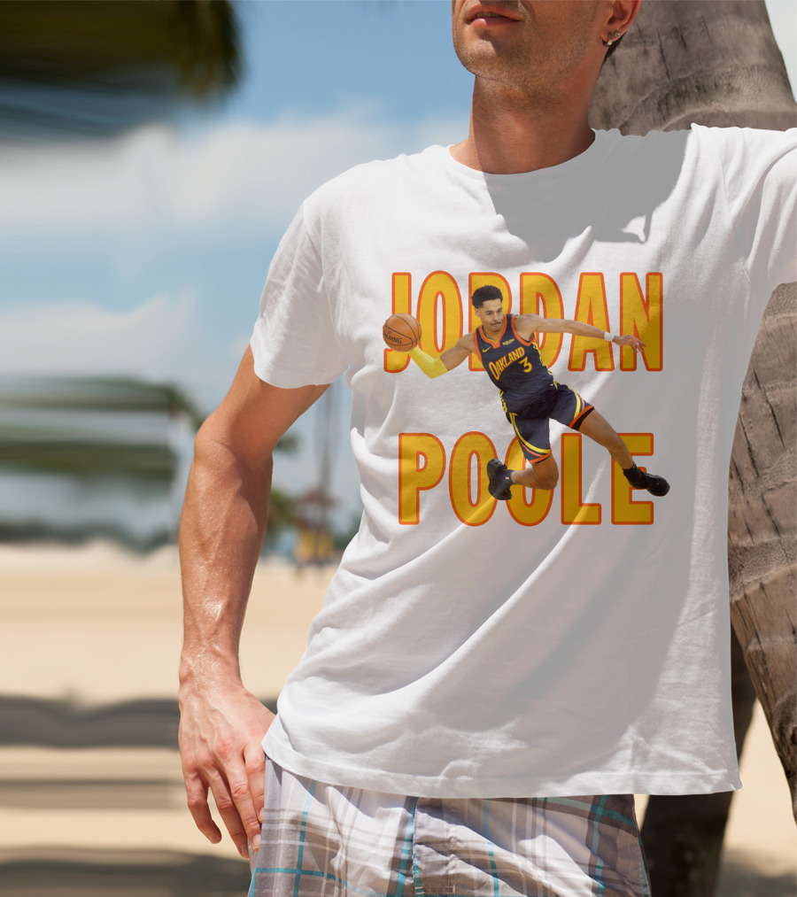 Jordan Poole Oakland Basketball Star Player T-Shirt