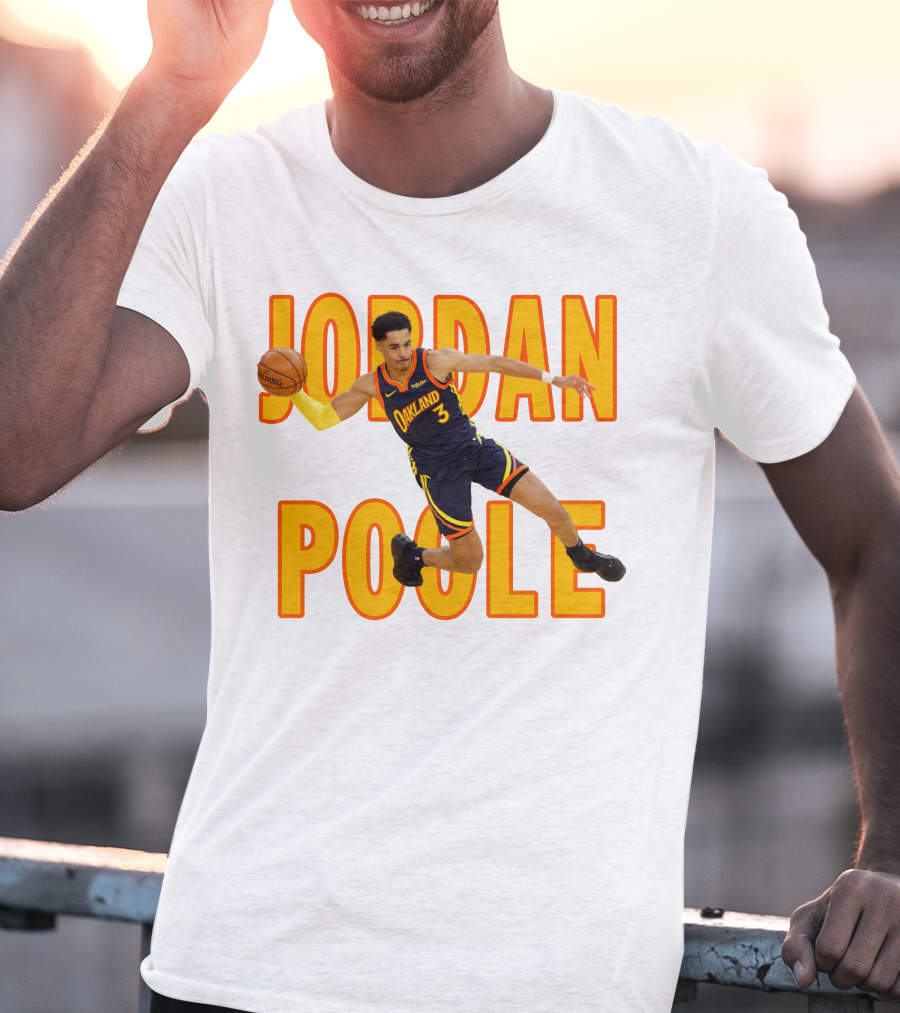 Jordan Poole Oakland Basketball Star Player T-Shirt