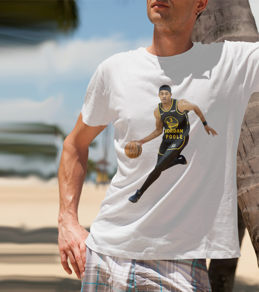 Jordan Poole NBA Golden State Warriors Basketball T-Shirt
