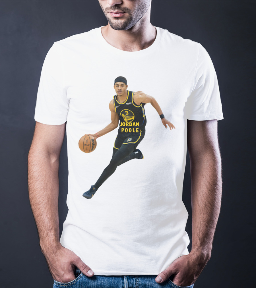 Jordan Poole NBA Golden State Warriors Basketball T-Shirt