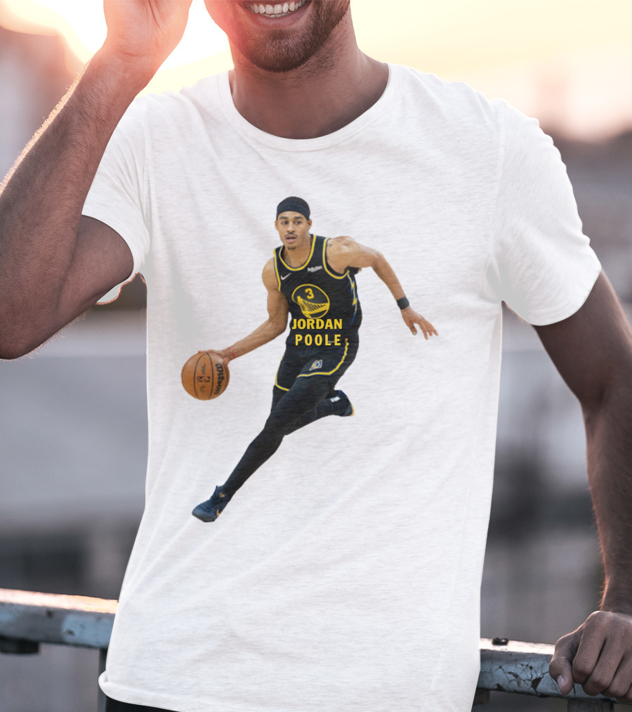 Jordan Poole NBA Golden State Warriors Basketball T-Shirt