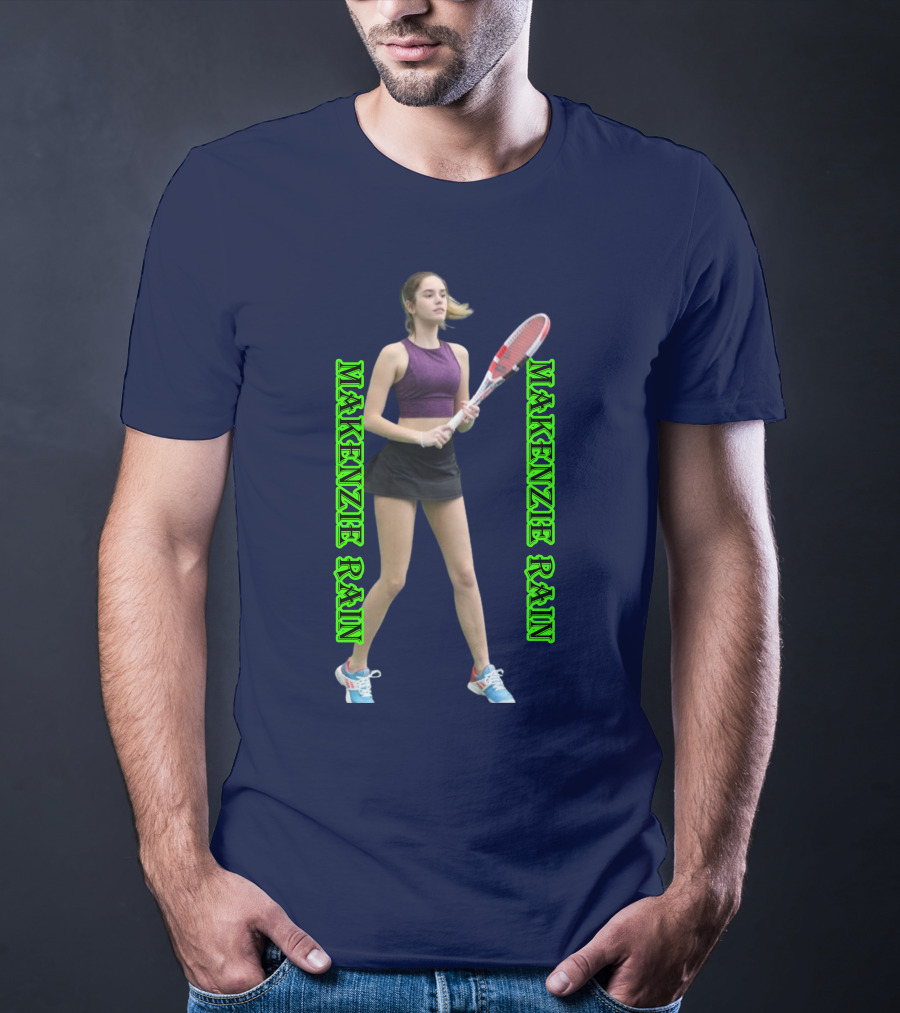 Makenzie Raine Tennis Activewear Tank Top T-Shirt