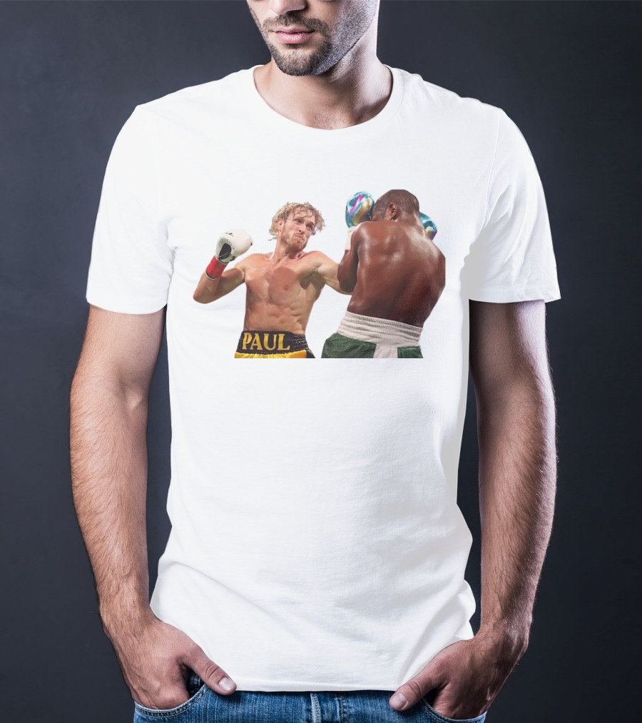 Logan Paul Boxing Match Action Scene T-Shirt