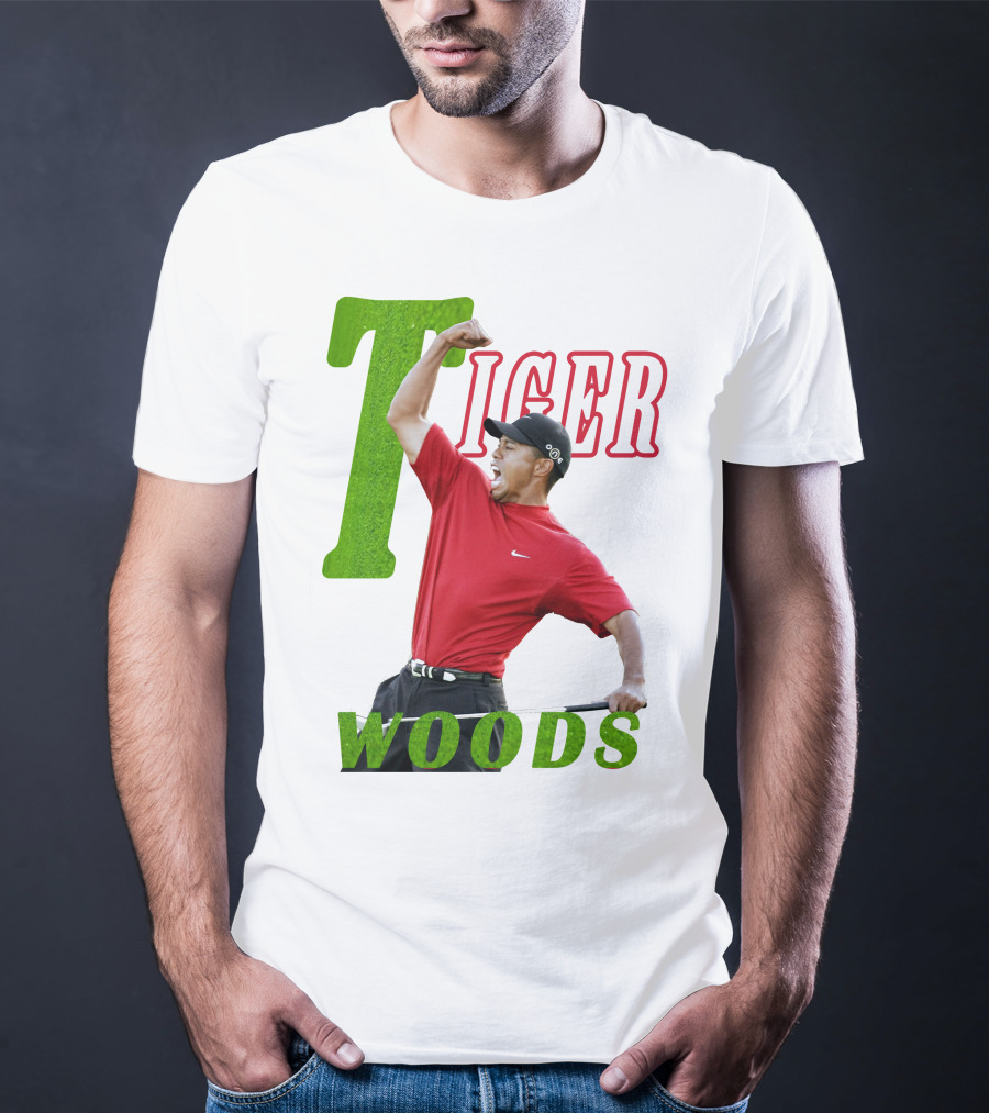 Tiger Woods Golfe Victory T-Shirt