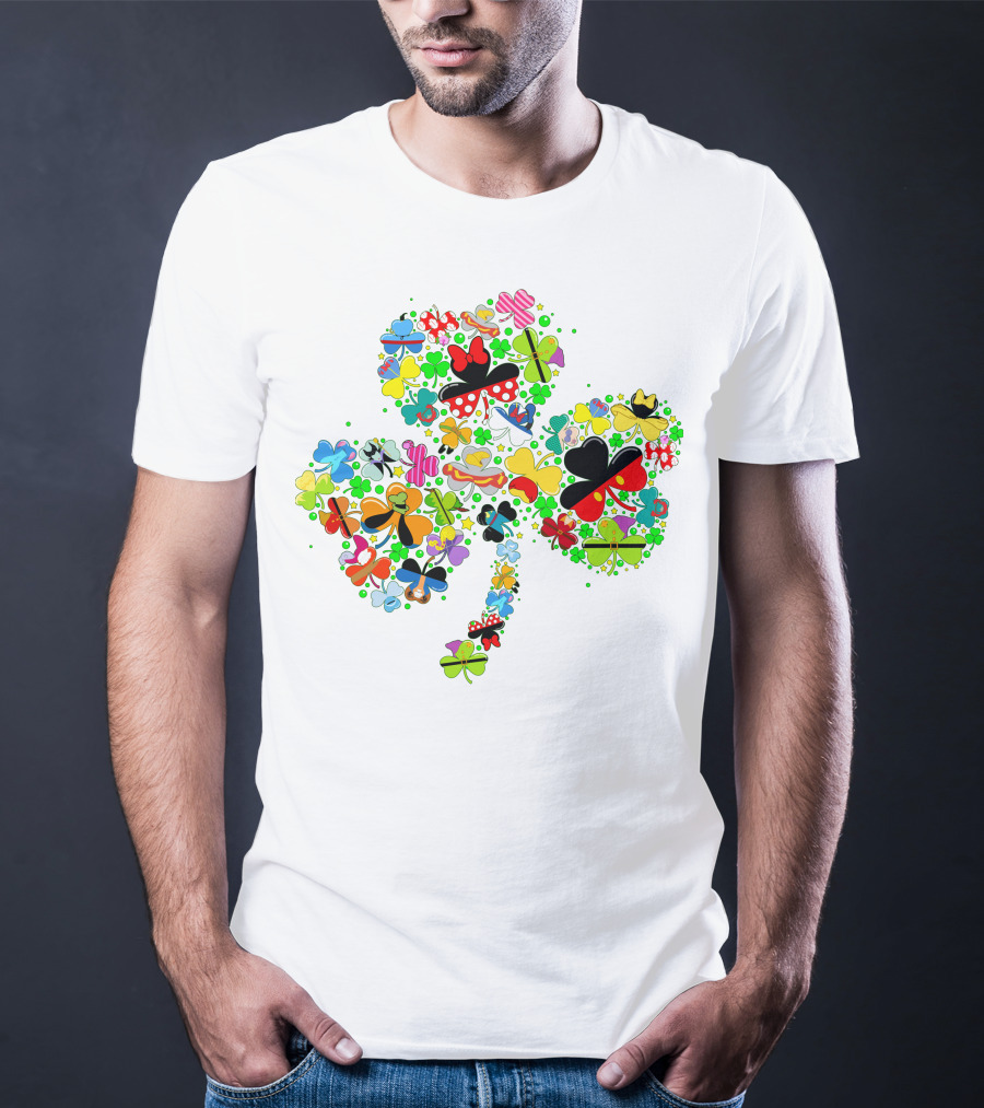 DN Shamrocks Mickey Minnie Colorful Elements T-Shirt
