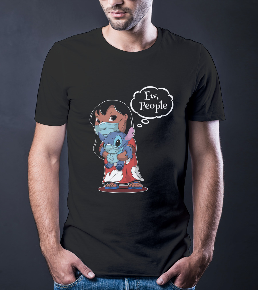 Ew People Masked Duo Humor T-Shirt