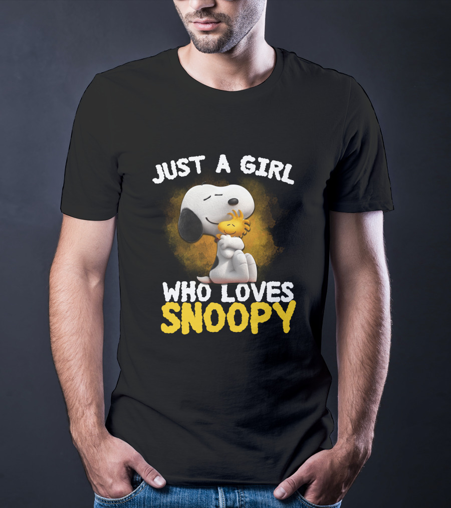 Just A Girl Who Loves Snoopy T-Shirt