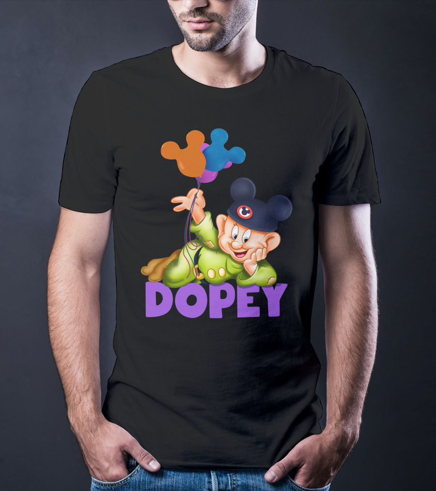 Dopey Balloons Pixar Crossover T-Shirt