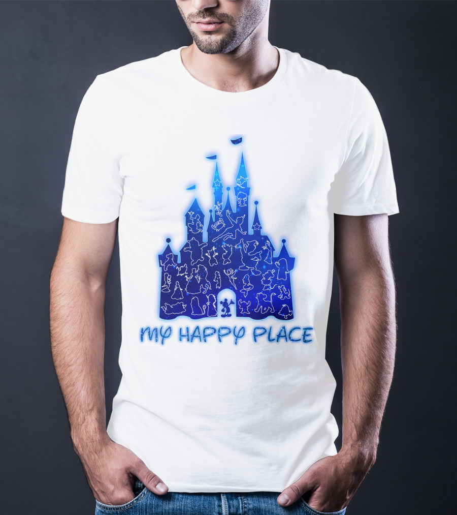 My Happy Place Disney Castle T-Shirt