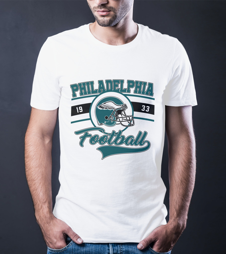 Philadelphia Football Bird Gang 1933 Eagles T-Shirt
