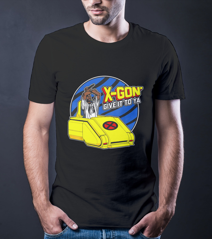 X Gon' Give It To Ya Professor X Inspired Yellow Hoverchair T-Shirt