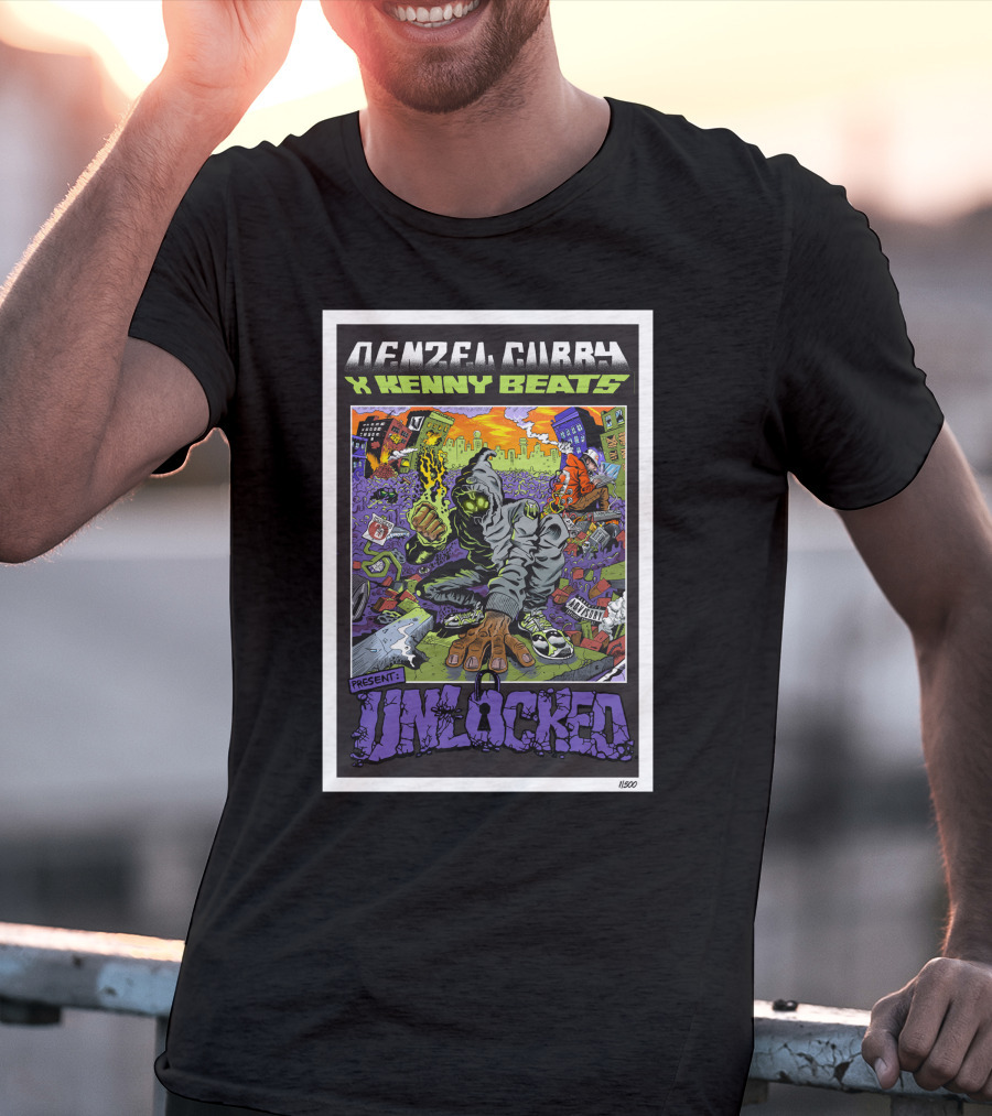 Denzel Curry X Kenny Beats Present Unlocked T-Shirt