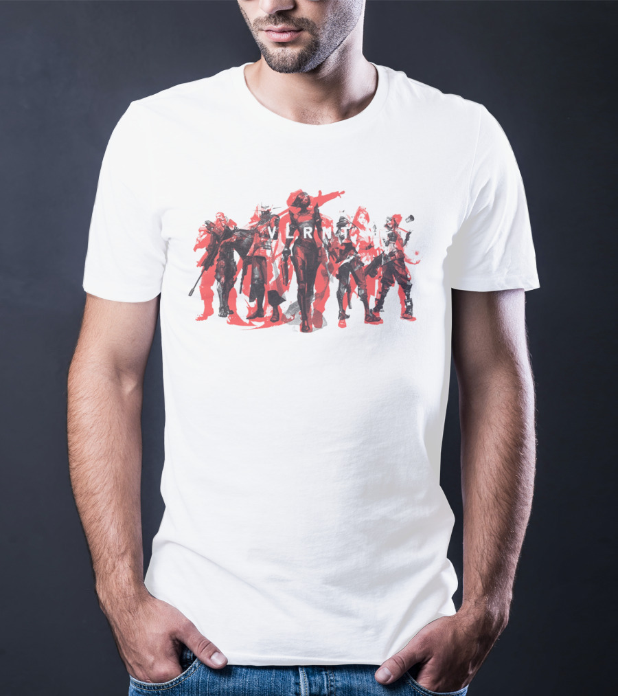 Valorant Agent Character Lineup Merch T-Shirt