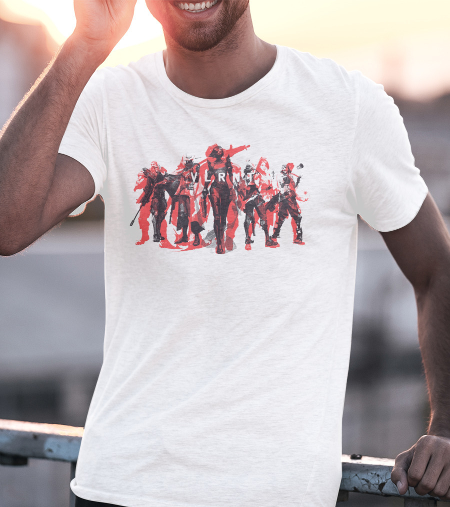 Valorant Agent Character Lineup Merch T-Shirt