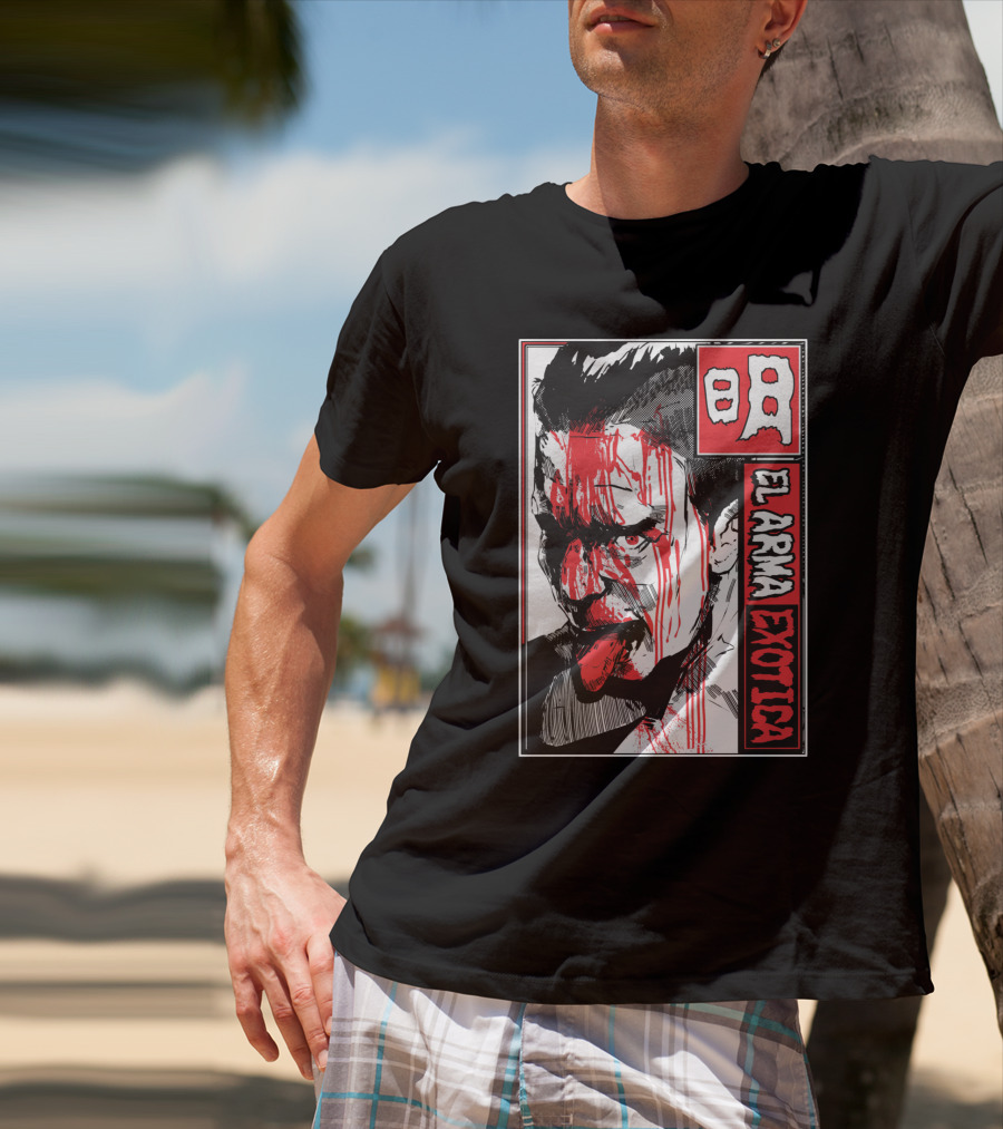 Blood-Soaked Akira El Arma Exotica Manga T-Shirt