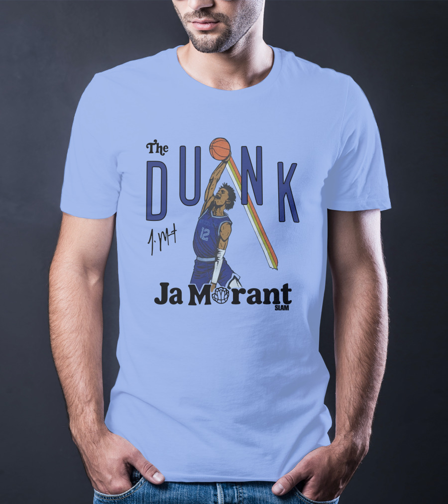 Ja Morant 12 The Dunk Slam Basketball T-Shirt