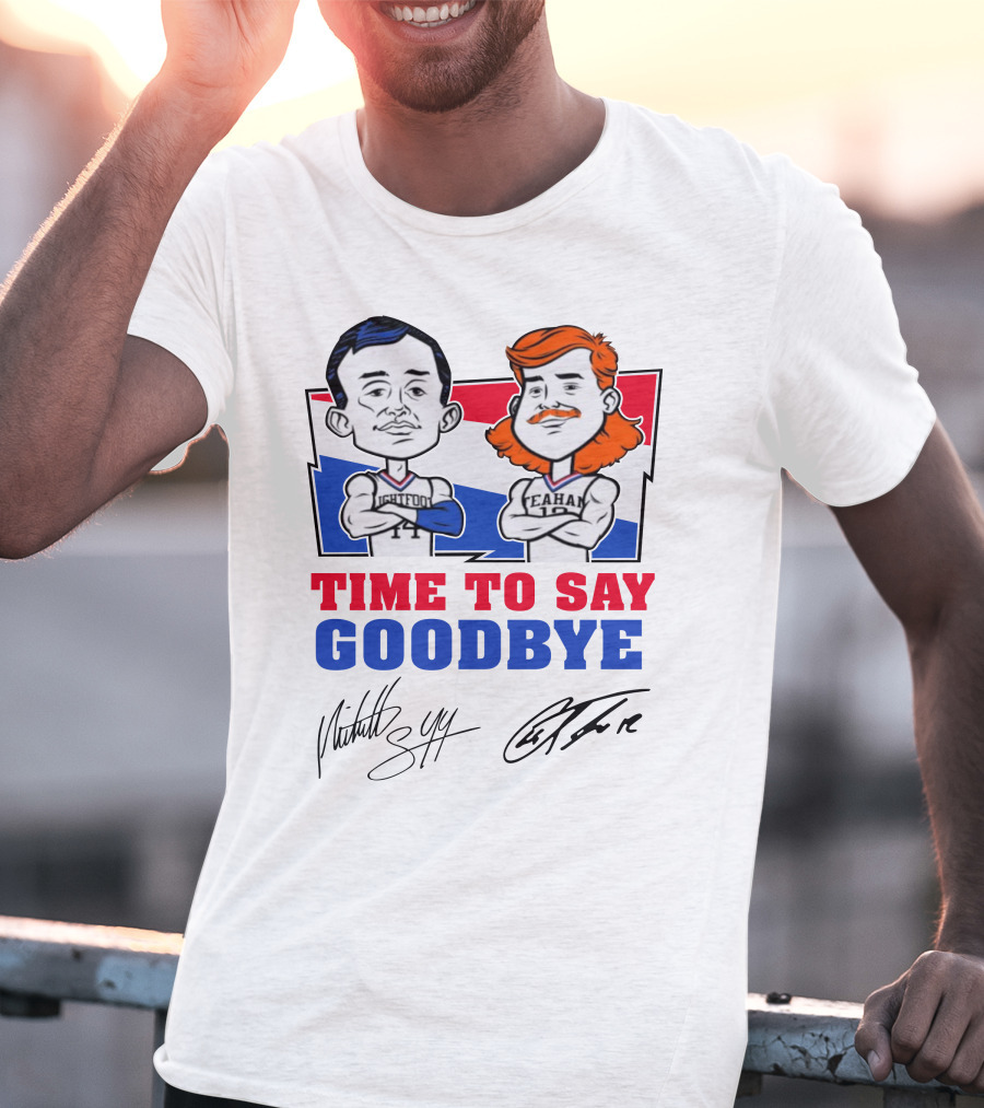 Seniornight22 Merch Time To Say Goodbye Lightfoot Feahan Signature T-Shirt